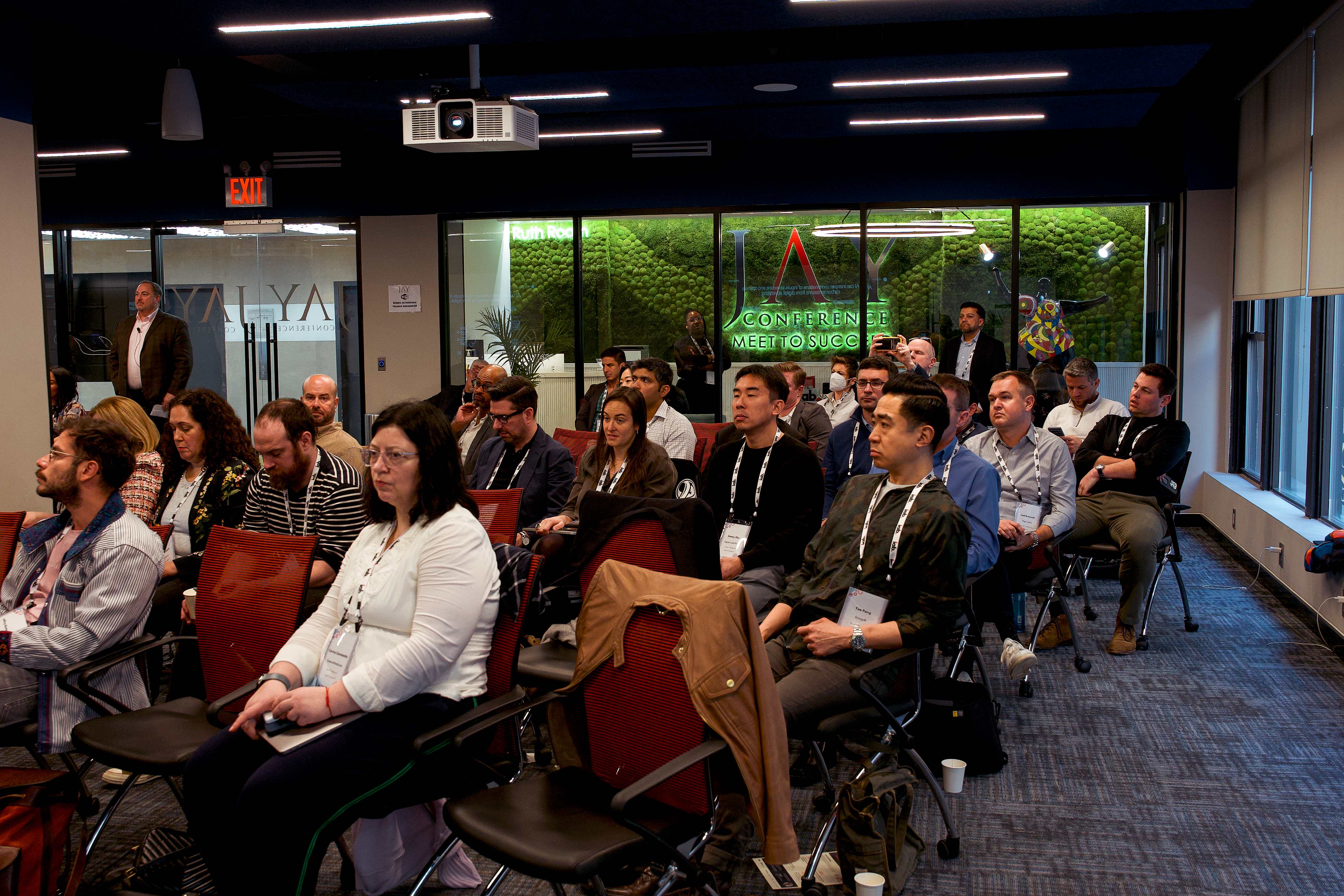 Attendees at the IAB Measurement Leadership Summit 2024