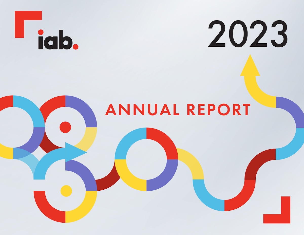 Image of IAB 2023 Annual Report that links to the 2023 Annual Report