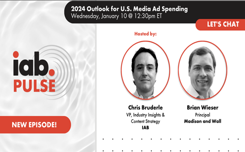 IAB Pulse 2024 Outlook for U.S. Media Ad Spending Featured Image